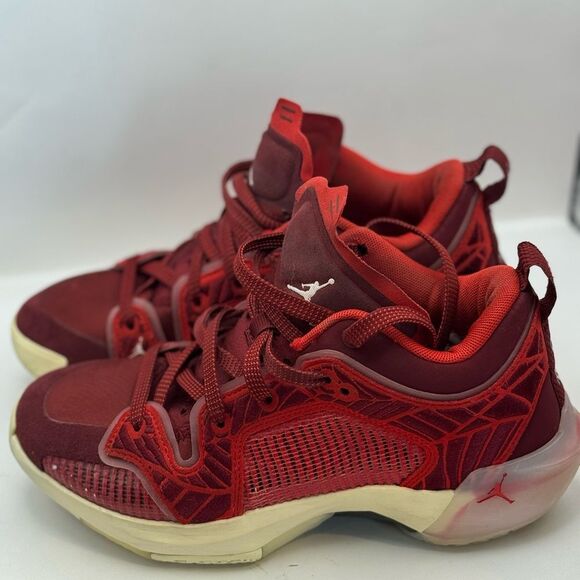 Nike Air Jordan Women’s Size 6.5 XXXVII 37 Low Lift Up Team Red - Picture 6 of 13